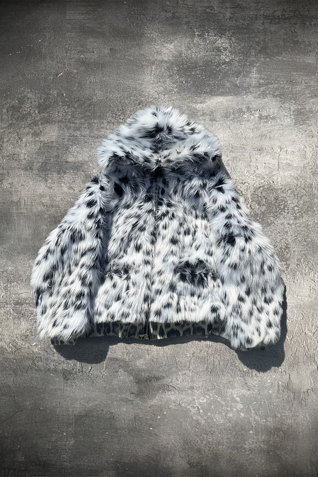 CRUELLA DEVILE FUR HOODIE