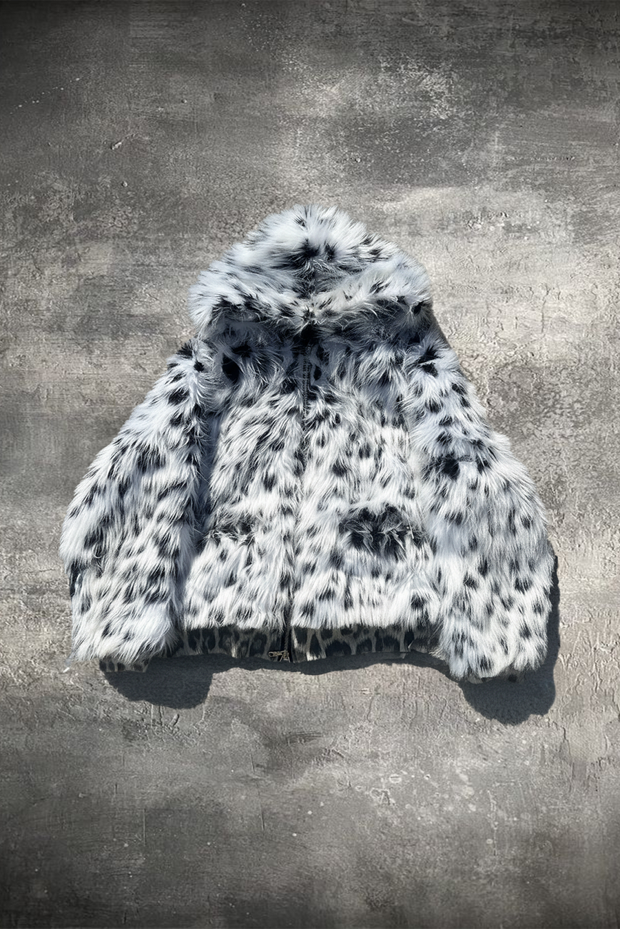 CRUELLA DEVILE FUR HOODIE