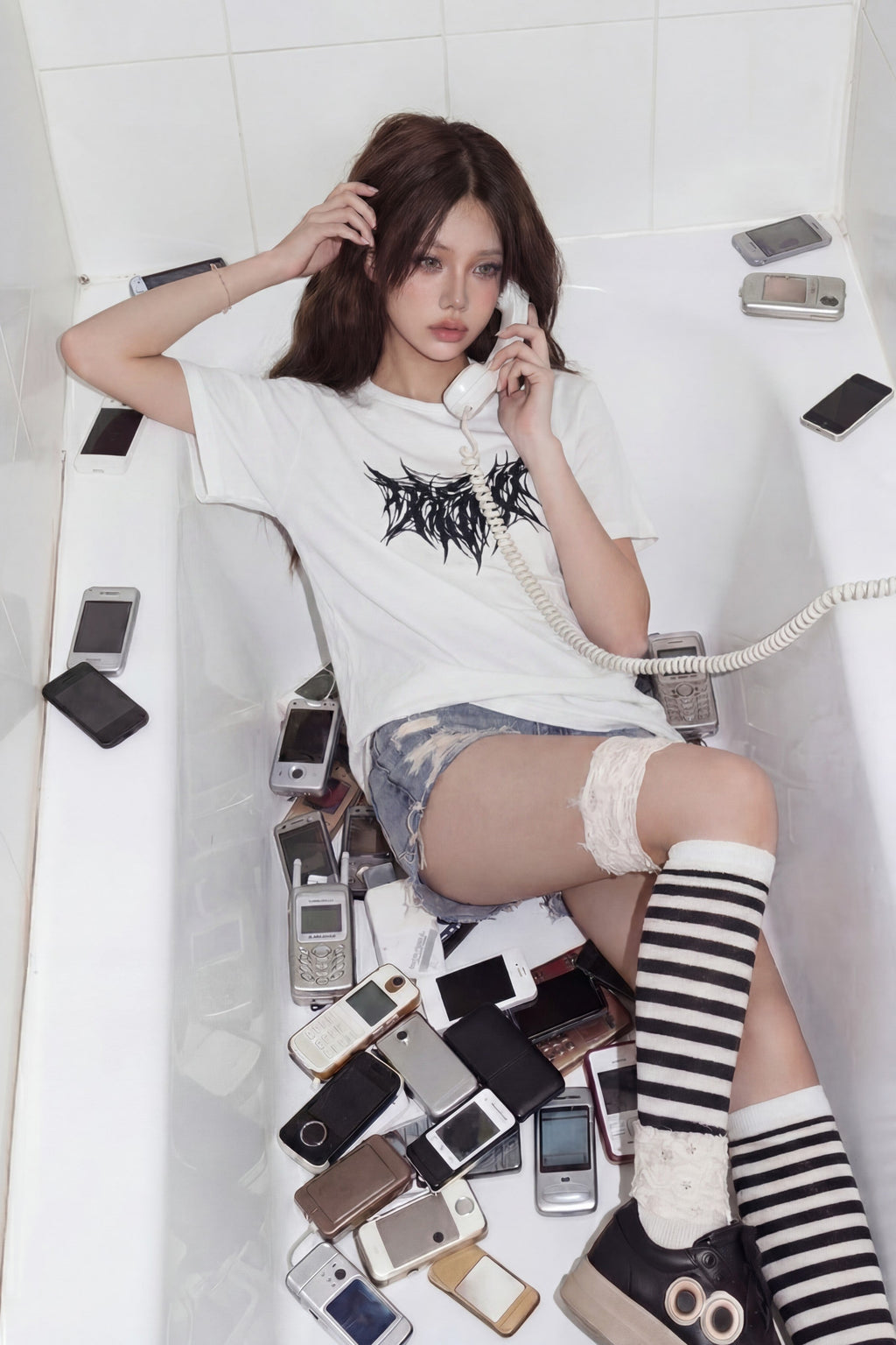 TRISTIQ Logo Tee (White)