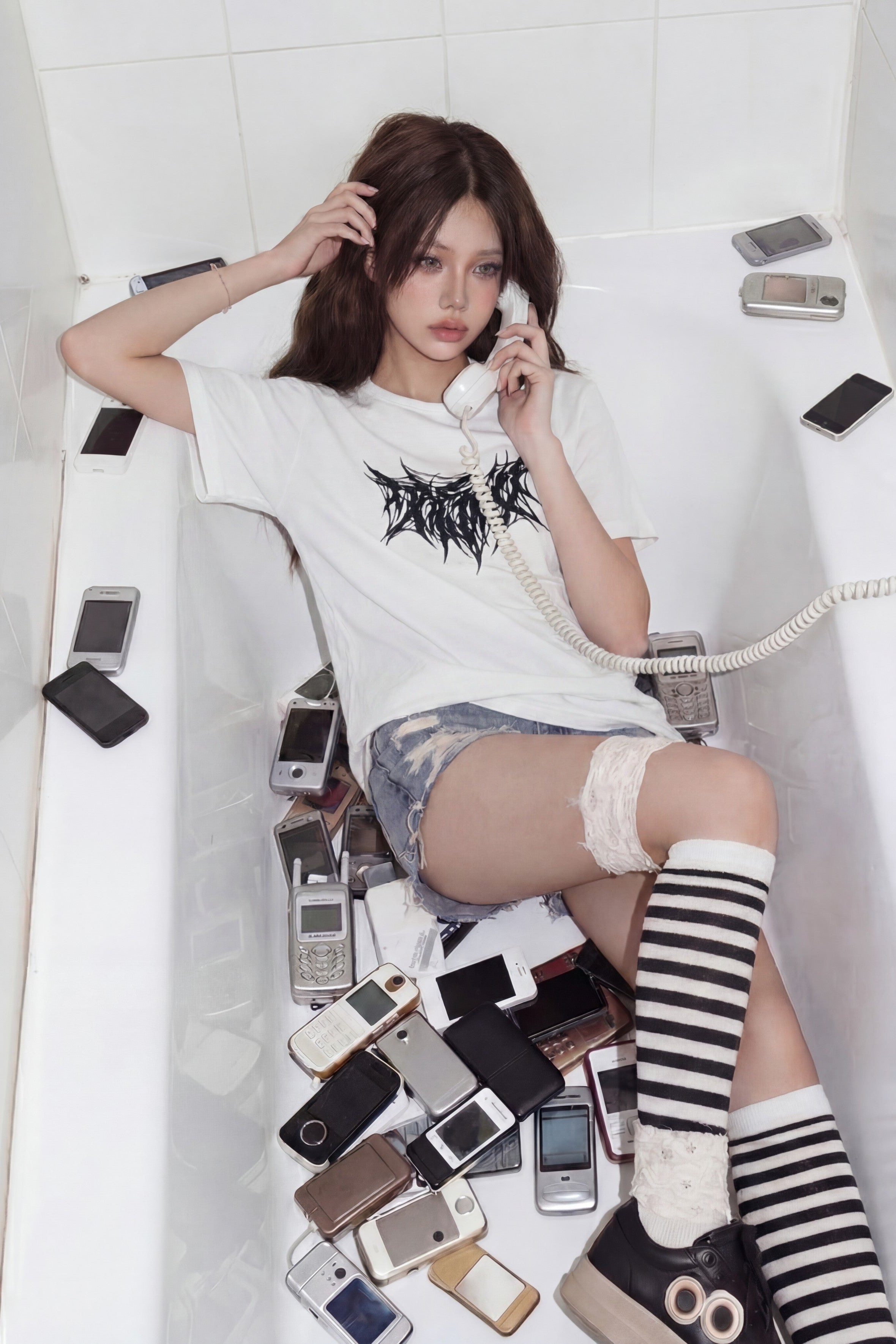 TRISTIQ Logo Tee (White)